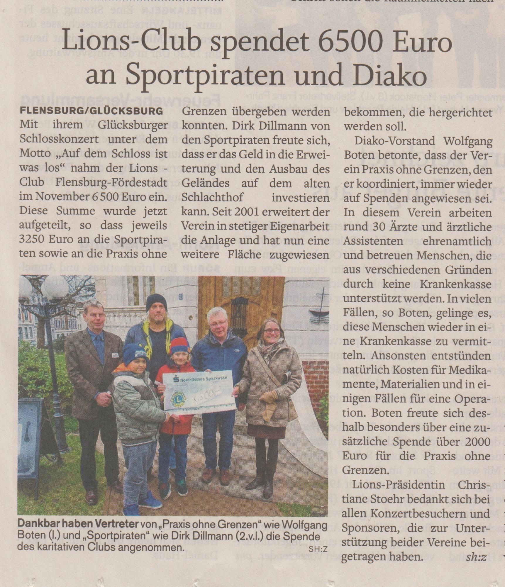 Über uns - Lions Club Flensburg-Fördestadt - Lions Deutschland